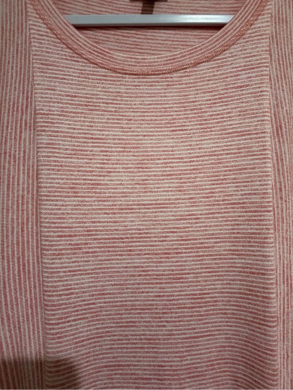Talbots Pink Striped Knit Top - Picture 3 of 9